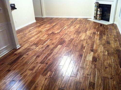 Flooring Project Portfolio, Style Selections 5 In Natural Acacia Engineered Hardwood Flooring